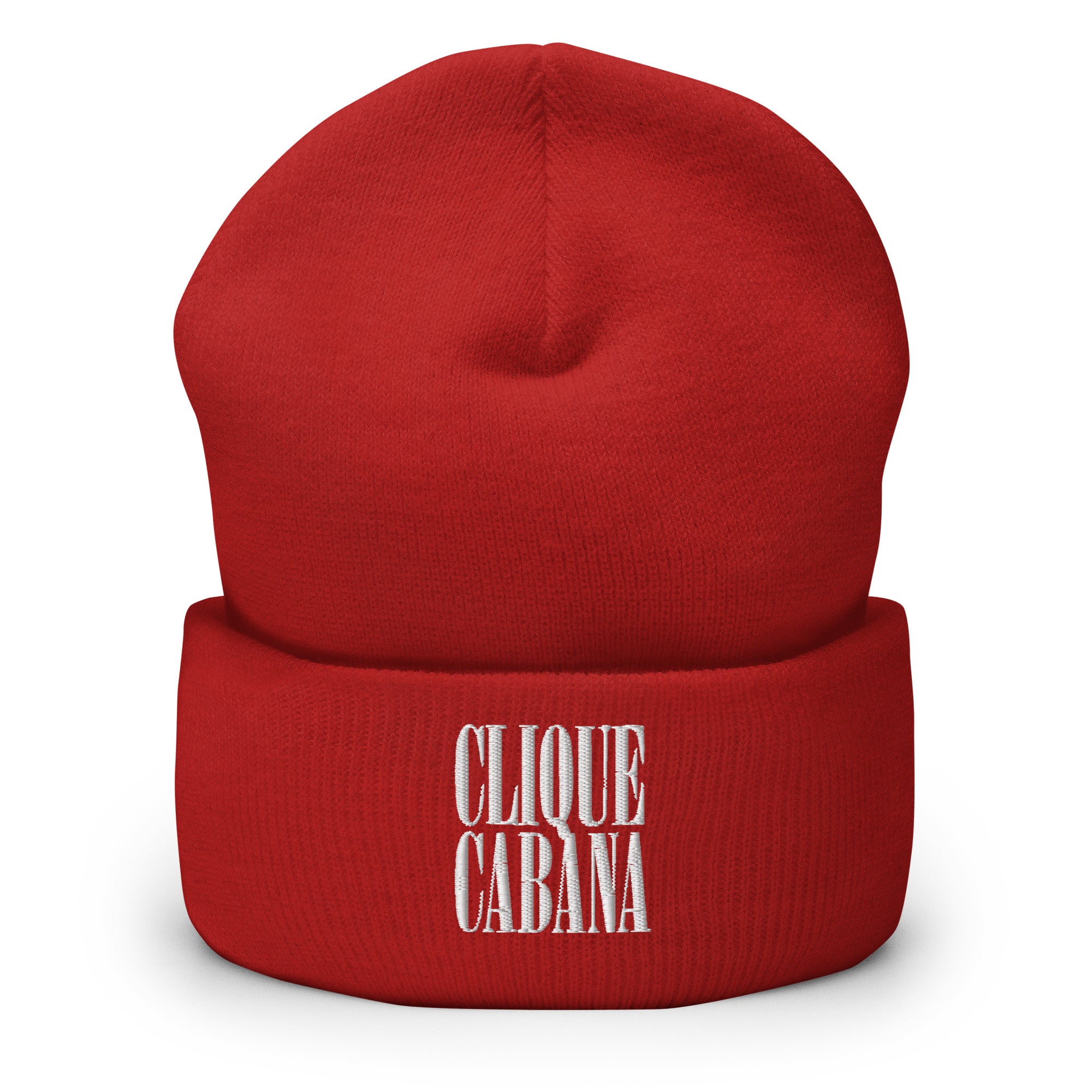 Limited Edition Red Cuffed Beanie
